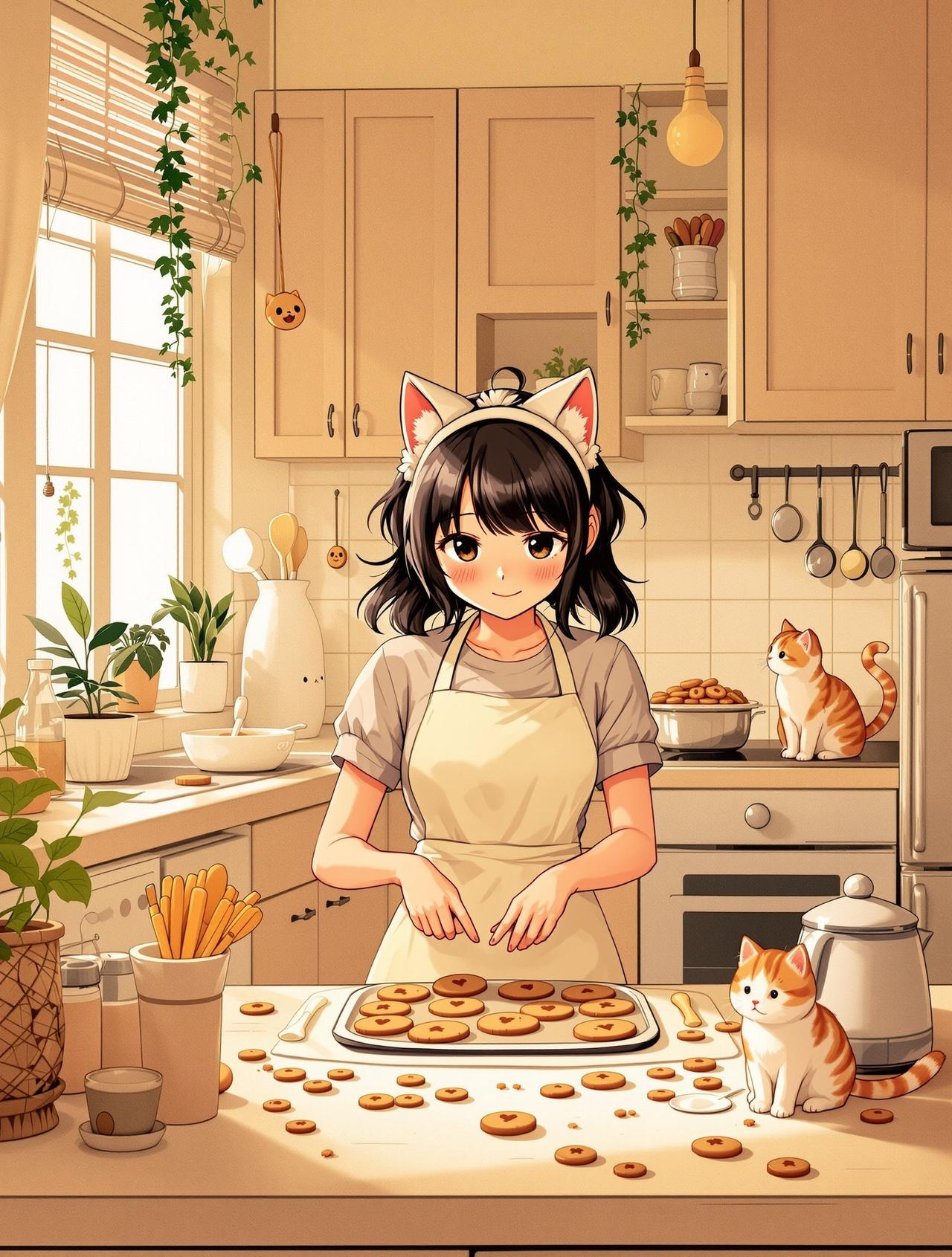 隔壁的猫小姐 - 漫画封面